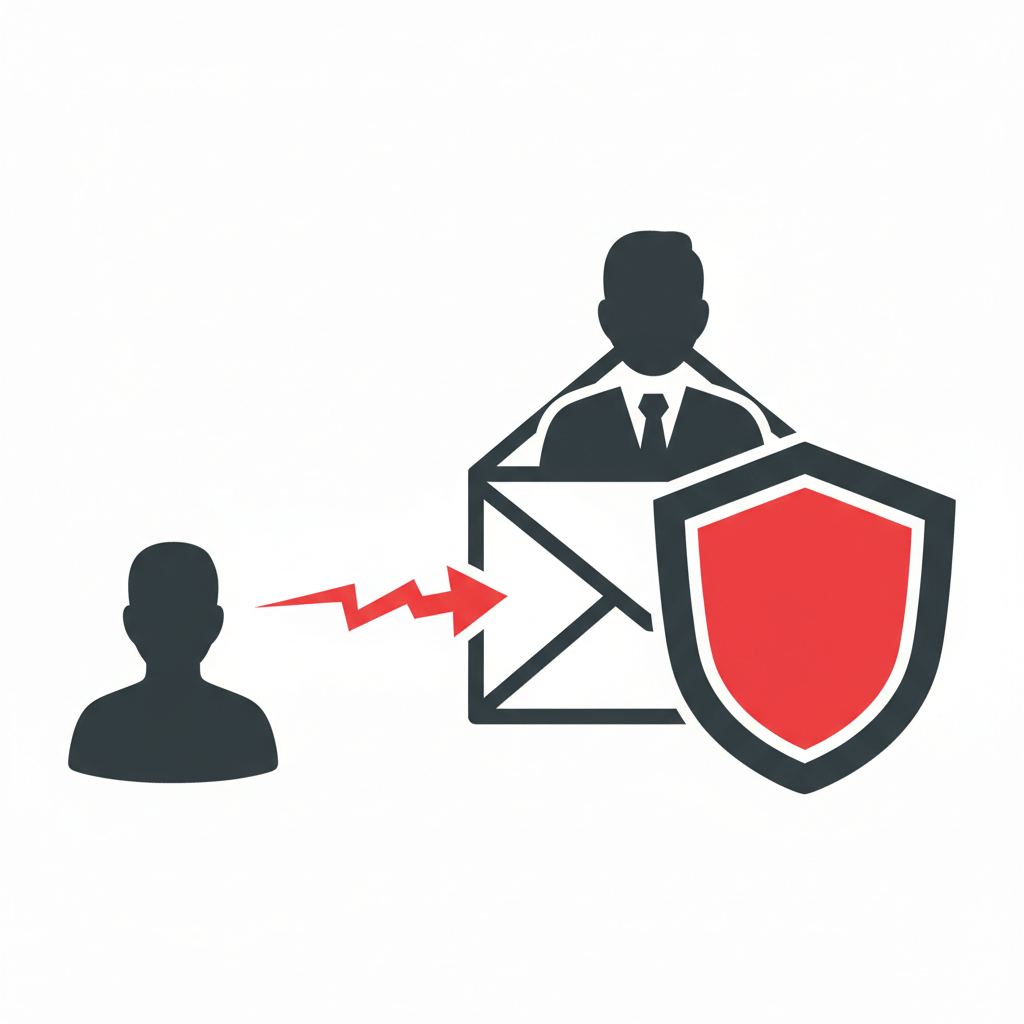 Firefly_Gemini Flash_Flat vector cybersecurity illustration showing an executive email account protected b 731743 (1)